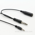 6.35mm To 3.5mm Audio Stereo Jack Cable